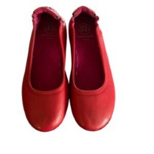 Soto Massini Milano Terzetto Leather Ballet Flats 38